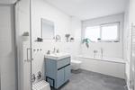 Badezimmer - Ferienwohnung Nordseeresort 42a Bude 42 Büsum - Top-Hundeurlaub