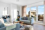Wohnzimmer - Ferienwohnung StrandLoft Olpenitz - Top-Hundeurlaub