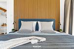 Bett - Ferienwohnung StrandLoft Olpenitz - Top-Hundeurlaub