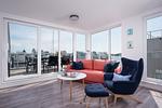 Wohnzimmer - Ferienhaus Surfer´s Bay Olpenitz - Top-Hundeurlaub