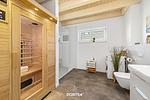 Sauna - Ferienhaus Nordseeresort 61 Nordsee Lounge Büsum - Top-Hundeurlaub