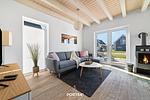 Wohnzimmer - Ferienhaus Nordseeresort 61 Nordsee Lounge Büsum - Top-Hundeurlaub