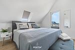 Schlafzimmer - Ferienhaus Nordseeresort 61 Nordsee Lounge Büsum - Top-Hundeurlaub