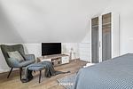 Schlafzimmer - Ferienhaus Nordseeresort 61 Nordsee Lounge Büsum - Top-Hundeurlaub