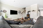 Wohnzimmer - Ferienhaus Diekkieker Büsum - Top-Hundeurlaub