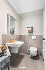 Badezimmer - Ferienhaus Diekkieker Büsum - Top-Hundeurlaub