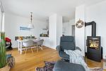 Kamin-/Ofen - Ferienwohnung Himmel & Meer, App. 5 Olpenitz - Top-Hundeurlaub