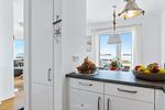 Küche / Küchenzeile - Ferienwohnung Himmel & Meer, App. 5 Olpenitz - Top-Hundeurlaub