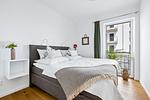 Schlafzimmer - Ferienwohnung Himmel & Meer, App. 5 Olpenitz - Top-Hundeurlaub