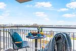 Balkon - Ferienwohnung Hafenflair 1, App. 2 Olpenitz - Top-Hundeurlaub
