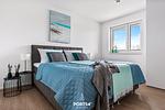 Wohnzimmer - Ferienwohnung Hafenflair 1, App. 2 Olpenitz - Top-Hundeurlaub