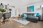 Schlafzimmer - Ferienwohnung Hafenflair 1, App. 2 Olpenitz - Top-Hundeurlaub