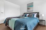 Bett - Ferienwohnung Hafenflair 1, App. 2 Olpenitz - Top-Hundeurlaub