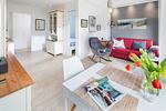 Wohnzimmer - Haus Bielefeld Ferienwohnung 20 - Top-Hundeurlaub