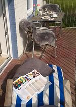 Balkon - Haus Bielefeld Ferienwohnung 20 - Top-Hundeurlaub