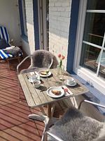 Balkon - Haus Bielefeld Ferienwohnung 20 - Top-Hundeurlaub