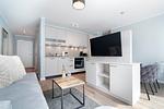 Wohnzimmer - Ferienwohnung "Lounge 1" - Top-Hundeurlaub