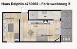 Grundriss - Suite 2 - Top-Hundeurlaub