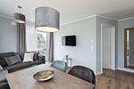 Wohnzimmer - Ferienwohnung "Suite 1" - Top-Hundeurlaub