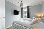 Schlafzimmer - Ferienwohnung "Suite 1" - Top-Hundeurlaub
