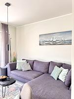 Wohnzimmer - Ferienhaus Liebenswert - Top-Hundeurlaub