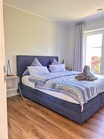 Schlafzimmer - Ferienhaus Liebenswert - Top-Hundeurlaub