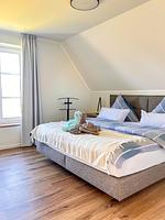 Schlafzimmer - Ferienhaus Liebenswert - Top-Hundeurlaub