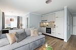 Wohnzimmer - Ferienwohnung "Suite 3" - Top-Hundeurlaub