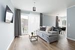 Wohnzimmer - Ferienwohnung "Suite 3" - Top-Hundeurlaub