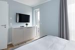 Schlafzimmer - Ferienwohnung "Suite 3" - Top-Hundeurlaub