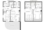 Fliederhaus - Grundriss - Fliederhaus - Top-Hundeurlaub