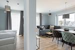 Wohnzimmer - Ferienwohnung "Suite 4" - Top-Hundeurlaub
