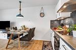 Küche / Küchenzeile - Ferienwohnung Chill Harbour, App. 21 Olpenitz - Top-Hundeurlaub