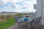 Terrasse - Ferienhaus Strandgut Olpenitz - Top-Hundeurlaub