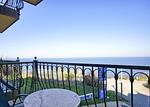 Balkon - FeWo03: Balkon,Meerblick, ruhige Lage - Top-Hundeurlaub