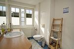 Badezimmer - FeWo08: Balkon,Meerblick, ruhige Lage - Top-Hundeurlaub