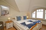 Schlafzimmer - FeWo10: Balkon,Meerblick, ruhige Lage - Top-Hundeurlaub