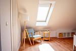 Dachfenster im Schlafzimmer - Wohnung 035OG - Top-Hundeurlaub