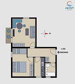 Grundriss - 181 Wohnung 1 - Top-Hundeurlaub