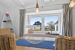 Wohnzimmer - Ferienhaus Friedas Fischerhuus - Top-Hundeurlaub