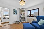 Wohnzimmer - Ferienhaus Friedas Fischerhuus - Top-Hundeurlaub