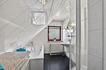 Badezimmer - Ferienhaus Friedas Fischerhuus - Top-Hundeurlaub