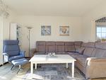 Wohnzimmer - Ferienhaus Gundelsby - Top-Hundeurlaub