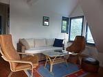 Wohnzimmer - Ferienhaus Vorm Wind - Top-Hundeurlaub