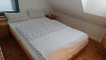 Schlafzimmer - Ferienhaus Vorm Wind - Top-Hundeurlaub