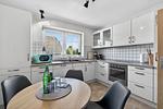 Küche / Küchenzeile - Ferienhaus zwischen Fjord und Meer - Top-Hundeurlaub