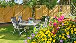 Garten - Ferienwohnung Kleefeld - Top-Hundeurlaub