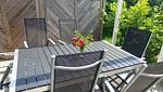Terrasse - Ferienwohnung Luv - Top-Hundeurlaub