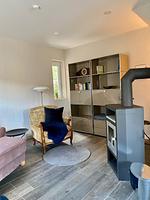 Wohnzimmer - Ferienhaus Great Granny`s Cottage - Top-Hundeurlaub