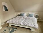 Schlafzimmer - Ferienhaus Great Granny`s Cottage - Top-Hundeurlaub